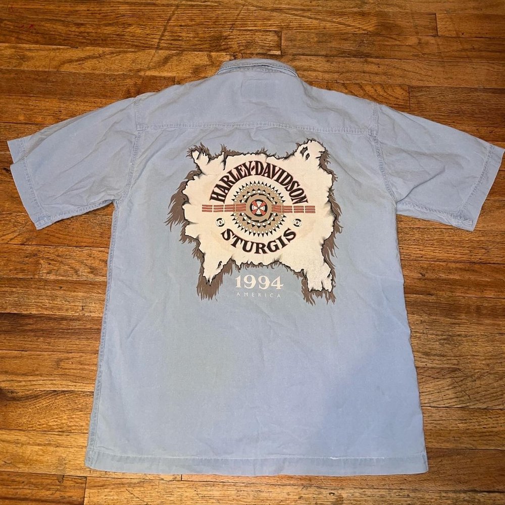 1994 Harley Davidson York PA assembly plant button down